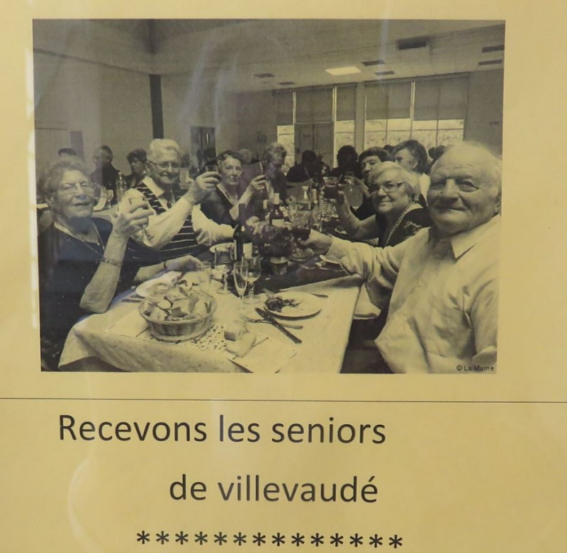 Les jeunes seniors de Villevaudé au château du Poitou