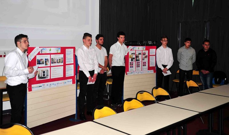 Énergie renouvelable. Les lycéens du lycée du Champ de Claye ont créé une pompe à chaleur air-eau