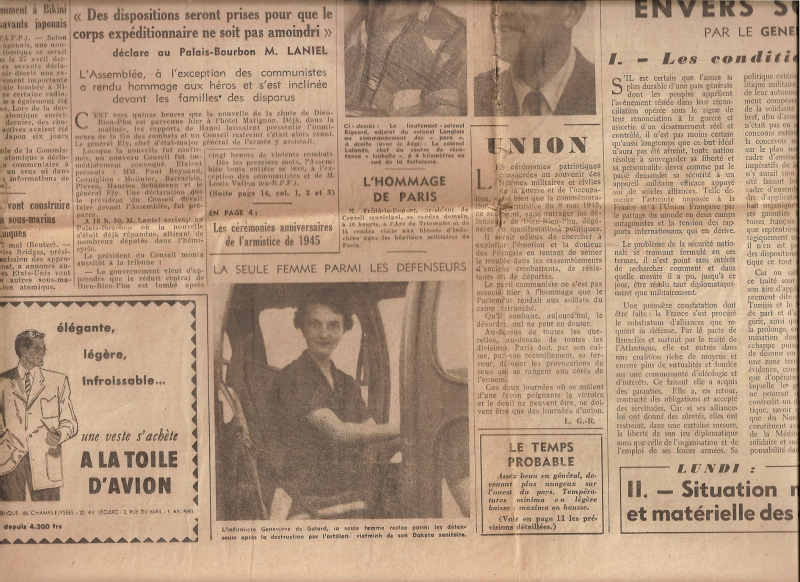 8 juin 2020: Journée nationale d’hommage aux morts pour la France en Indochine